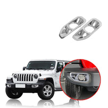 Load image into Gallery viewer, NINTE Jeep Wrangler JL 2018-2019 Front Fog Light Lamp Cover Decoration - NINTE