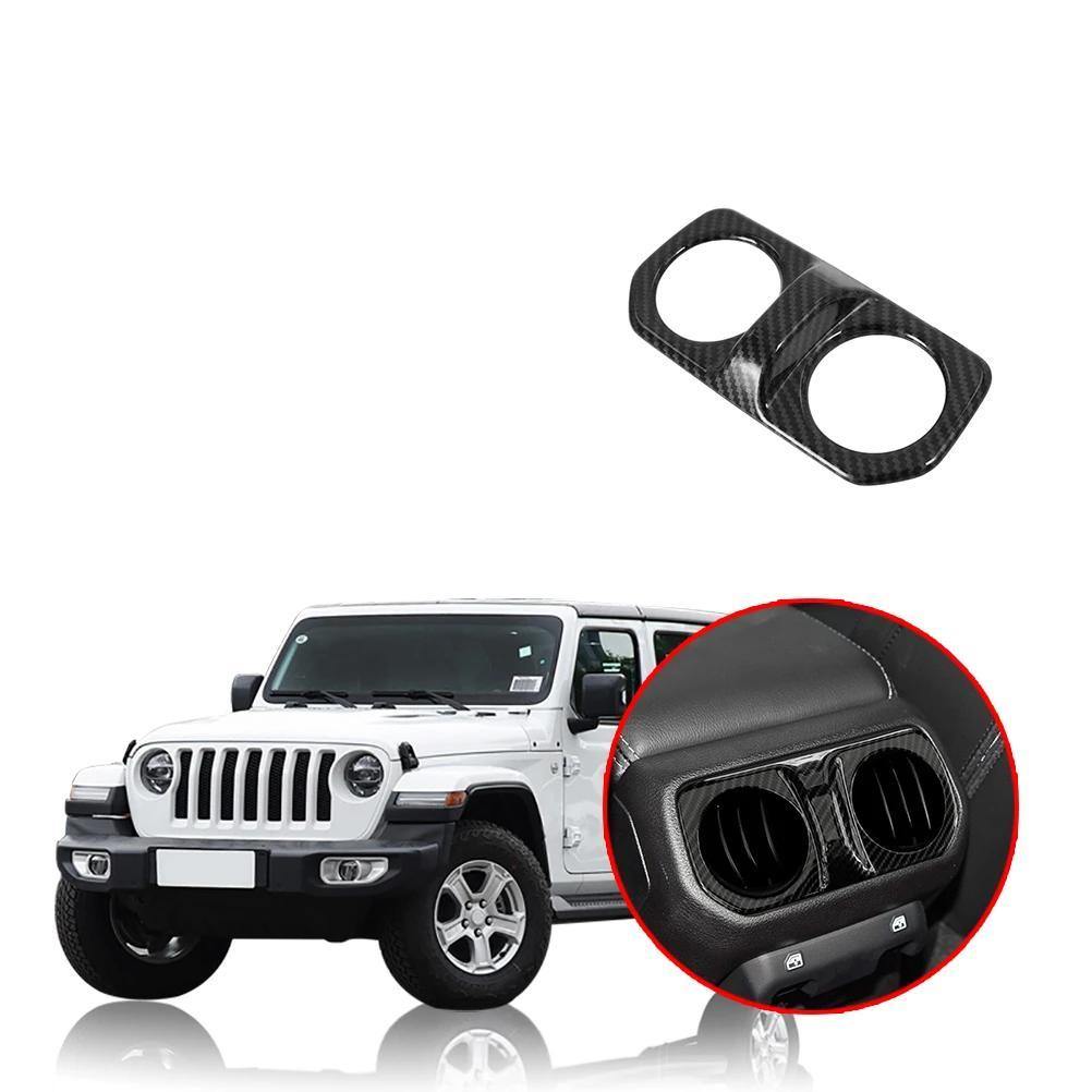 NINTE Jeep Wrangler JL 2018-2019 Armrest Box Air Conditioning Outlet Decoration Cover - NINTE