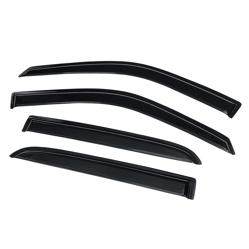 NINTE Window Visor Vent Rain Guard For 2009 - 2025 Dodge Ram 1500 2500 3500 - NINTE