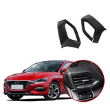 NINTE Hyundai Lafesta 2018-2019 2 PCS Inner Garnish Cover Trim Front Side AC Outlet Vent