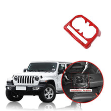 Laden Sie das Bild in den Galerie-Viewer, NINTE Jeep Wrangler JL 2018-2019 Interior Rear Seat Water Cup Holder Cover Decoration Stickers - NINTE