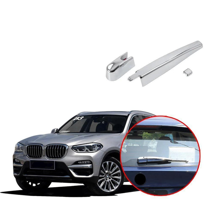 Ninte BMW X3 G01 G08 2018 Chrome Rear Window Wiper Strip Cover - NINTE