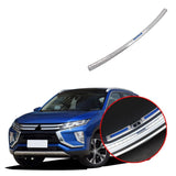 NINTE Mitsubishi Eclipse Cross 2017-2019 Rear Outer Bumper Protector Scuff Plate Guard Cover