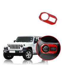 Load image into Gallery viewer, Ninte Jeep Wrangler JL 2018-2019 Headlight Lamp Switch Button Decoration Cover - NINTE