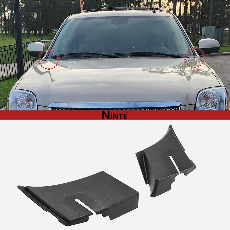NINTE Windshield Wiper Cowl End Air Inlet Panel For 2007 - 2014 Tahoe Yukon Escalade - NINTE