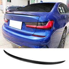 Load image into Gallery viewer, NINTE Rear Spoiler for 2019-2024 BMW 3-Series G20 G80 M3 ABS Carbon Fiber Look Trunk Spoiler Wing