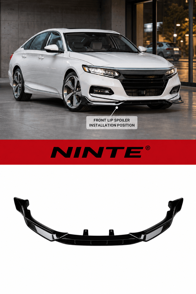NINTE Yofer Style Front Lip For 2018-2020 10th Honda Accord - NINTE
