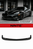 NINTE ZR1-Style Front Bumper Lip Splitter for 2005-2013 Chevrolet Corvette C6 Base – Track-Inspired Aero