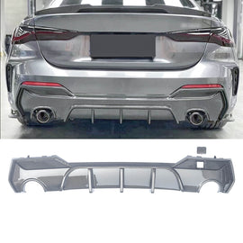 NINTE For 2020 - 2024 BMW 4 Series G22 G23 M - Sport Rear Diffuser Bumper Lip - NINTE