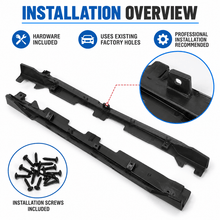 NINTE Side Skirt Splitter Extension Kit Fit for BMW X3 G01 X4 G02 X3M F97 X4M F98 2018-2023 Painted Gloss Black Without Logo - NINTE