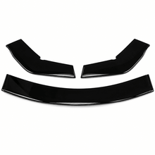 NINTE Front Bumper Lip Splitter Kit Fit for Dodge Challenger SXT SRT Hellcat 2012-2022 Painted Gloss Black ABS 3-Piece Sport Style - NINTE
