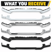 NINTE Front Bumper Upper and Lower Grille Trim Kit Fit for RAM 2500 3500 2019-2026 OE Style - NINTE