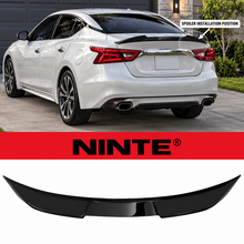 Load image into Gallery viewer, NINTE Rear Spoiler Wing Fit for NISSAN Maxima Sedan 2016-2023 Glossy Black Highkick Style - NINTE