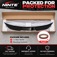 NINTE Rear Spoiler Wing Fit for NISSAN Maxima Sedan 2016-2023 Glossy Black Highkick Style - NINTE