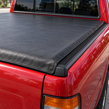 NINTE Rear Soft Roll-Up Tonneau Cover Fit for Toyota Pickup 1989-1994 and Tacoma 1995-2004 6 ft Short Bed Black Vinyl Clamp-on No-Drill