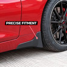 NINTE Front Mud Flaps Splash Guards Fit for Infiniti Q50 / Q50S 2014-2023 Unpainted Matte Black ABS Bolt-On Kit - NINTE