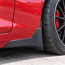 NINTE Front Mud Flaps Splash Guards Fit for Infiniti Q50 / Q50S 2014-2023 Unpainted Matte Black ABS Bolt-On Kit - NINTE