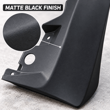 NINTE Front Mud Flaps Splash Guards Fit for Infiniti Q50 / Q50S 2014-2023 Unpainted Matte Black ABS Bolt-On Kit - NINTE