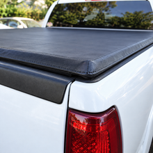 NINTE Rear Soft Roll-Up Tonneau Cover Fit for 1999-2006 Chevy Silverado GMC Sierra 1500-3500 and 2007 Classic 6.5 ft Bed Black