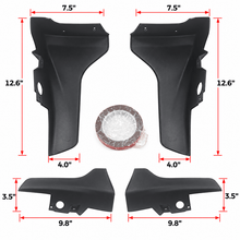 NINTE Front Mud Flaps Splash Guards Fit for Infiniti Q50 / Q50S 2014-2023 Unpainted Matte Black ABS Bolt-On Kit - NINTE