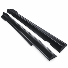 NINTE Side Rocker Panel Extension Kit Fit for Chevrolet Camaro ZL1 2010-2015 Unpainted Matte Black ABS OEM Style - NINTE