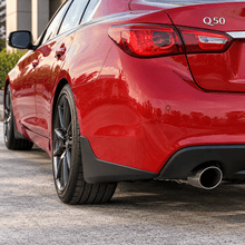 NINTE Rear Mud Flaps Splash Guards Fit for Infiniti Q50 Q50S 2014-2019 ABS Matte Black - NINTE