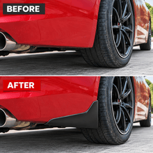 NINTE Rear Mud Flaps Splash Guards Fit for Infiniti Q50 Q50S 2014-2019 ABS Matte Black - NINTE