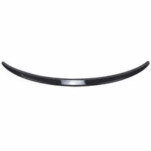 NINTE Rear Trunk Spoiler Wing Fit for Mercedes-Benz C-Class C205 Coupe 2017-2021 Painted Carbon Fiber Look One Piece Duckbill Style Without Logo - NINTE