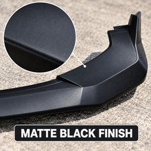 NINTE Front Bumper Lip Splitter Kit Fit for Ford Mustang Dark Horse Coupe 2-Door 2024-2025 Matte Black ABS 3-Piece Sport Style - NINTE