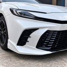 NINTE Front Bumper Lip Splitter Kit Fit for Toyota Camry SE XSE 2025 Painted Gloss White ABS 3-Piece Sport Style