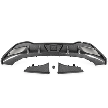 NINTE Rear Bumper Diffuser Spoiler Fit for BMW 8 Series G16 Grand Coupe 840i M850i 2020-2026 Painted Carbon Fiber Look Sport AC Style Without Logo - NINTE