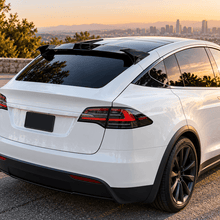 NINTE Rear Roof Spoiler Wing Fit for Tesla Model X 2016-2025 Painted Gloss Black One Piece Sport Style Without Logo - NINTE