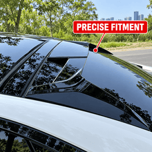 NINTE Rear Roof Spoiler Wing Fit for Tesla Model X 2016-2025 Painted Gloss Black One Piece Sport Style Without Logo - NINTE