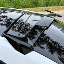 NINTE Rear Roof Spoiler Wing Fit for Tesla Model X 2016-2025 Painted Gloss Black One Piece Sport Style Without Logo - NINTE