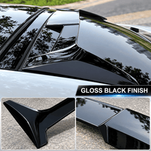 NINTE Rear Roof Spoiler Wing Fit for Tesla Model X 2016-2025 Painted Gloss Black One Piece Sport Style Without Logo - NINTE