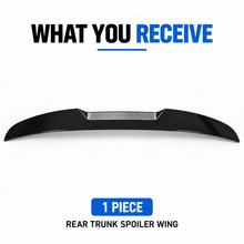 NINTE Rear Trunk Spoiler Wing Fit for BMW 8 Series G16 840i F93 M8 4-Door Gran Coupe 2019-2025 Painted Carbon Black One Piece PSM Highkick Duckbill Style Without Logo