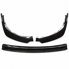 NINTE Front Bumper Lip Splitter Kit Fit for Toyota Camry SE XSE Sedan 2021-2024 Painted Carbon Fiber Look