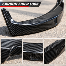 NINTE Front Bumper Lip Splitter Kit Fit for Toyota Camry SE XSE Sedan 2021-2024 Painted Carbon Fiber Look