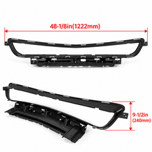 NINTE Front Lower Grille Reinforcement Fit for Dodge Challenger 2015-2022 Black Plastic One Piece Replacement - NINTE