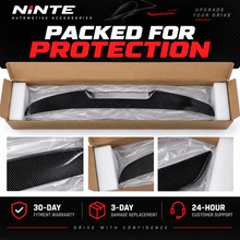 NINTE Rear Trunk Spoiler Wing Fit for BMW 8 Series G16 840i F93 M8 4-Door Gran Coupe 2019-2025 Painted Carbon Black One Piece PSM Highkick Duckbill Style Without Logo