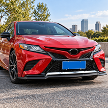 NINTE Front Bumper Lip Trim Fit for Toyota Camry SE XSE 2018-2020 Triple Chrome-Coated ABS One Piece Sport Style - NINTE