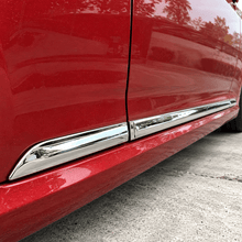 NINTE Side Door Molding Covers Fit for Toyota Camry 2018-2026 Triple Chrome ABS Tape on Trim