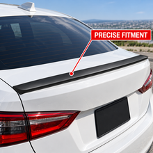 NINTE Universal Rear Trunk Lip Spoiler Matte Black One Piece Fit for Cars with 59-Inch Mounting Surface Without Logo