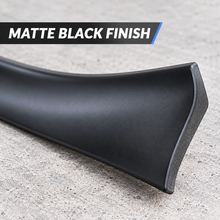 NINTE Universal Rear Trunk Lip Spoiler Matte Black One Piece Fit for Cars with 59-Inch Mounting Surface Without Logo