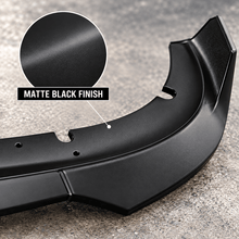 NINTE Front Bumper Lip Splitter Kit Fit for Dodge Charger Widebody 2020-2023 Matte Black ABS 4-Piece - NINTE