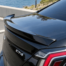 NINTE Rear Trunk Spoiler Wing Fit for Cadillac CT4 Luxury Premium Luxury Sport V and V Blackwing 4-Door Sedan 2020-2024 Gloss Black ABS One Piece V Style - NINTE