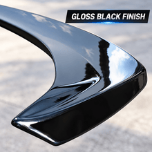 NINTE Rear Trunk Spoiler Wing Fit for Cadillac CT4 Luxury Premium Luxury Sport V and V Blackwing 4-Door Sedan 2020-2024 Gloss Black ABS One Piece V Style - NINTE