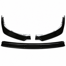 NINTE Front Bumper Lip Splitter Fit for Toyota Camry SE XSE 2018-2023 Painted Gloss Black Sport Style