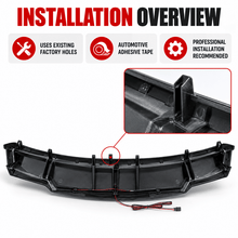 NINTE Rear Bumper Lip Splitter Diffuser with LED Brake Light Fit for Tesla Model X 2022-2025 Carbon Fiber Look One Piece Sport Style Without Logo - NINTE