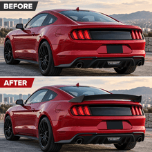 NINTE Rear Spoiler Wing Fit for Ford Mustang Coupe 2015-2023 Painted Matte Black ABS One Piece GT500 CFTP Style - NINTE